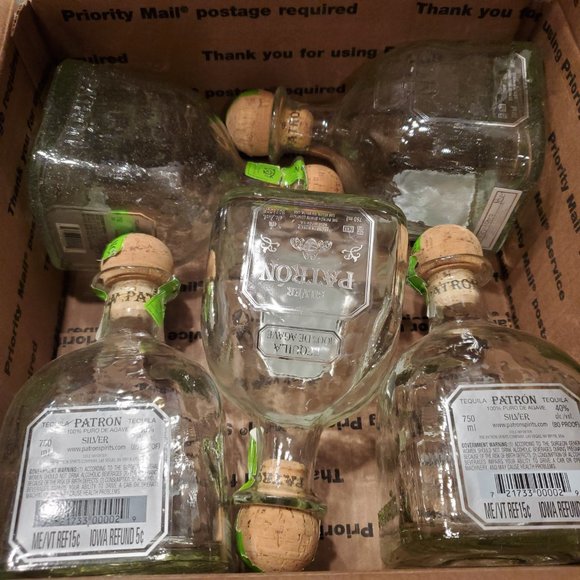 Empty Patron Bottle For Crafting - Picture 5 of 6